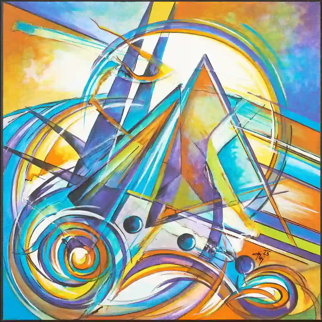 Sailboat in a Storm by Joe Muczka Jr. (2023)